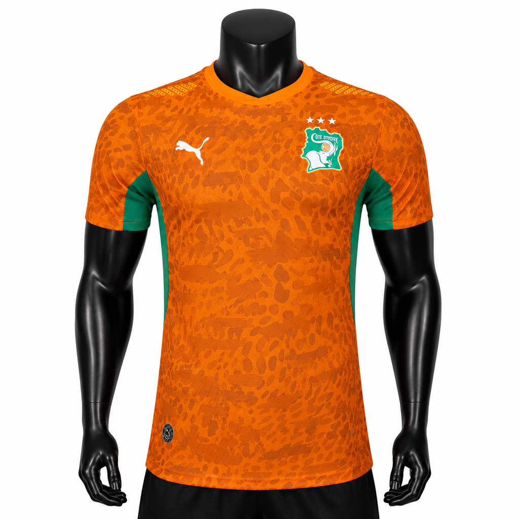 Maillot domicile Côte d’Ivoire 2026