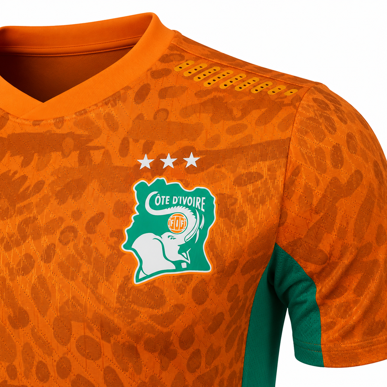 Maillot domicile Côte d’Ivoire 2026